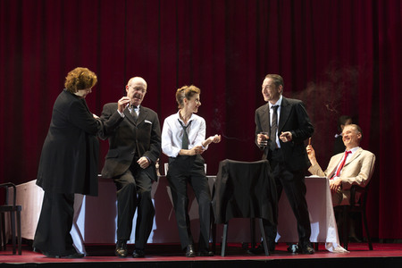 Theaterprobe 'Amazing Family' in Berlin