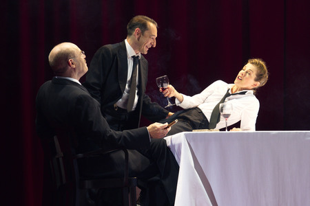 Theaterprobe 'Amazing Family' in Berlin