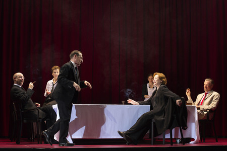 Theaterprobe 'Amazing Family' in Berlin