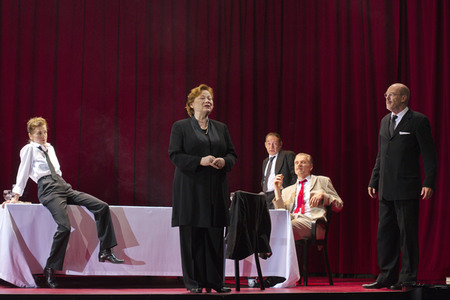 Theaterprobe 'Amazing Family' in Berlin