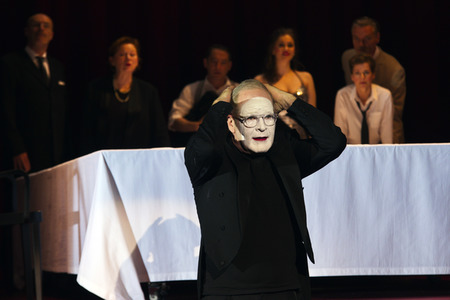 Theaterprobe 'Amazing Family' in Berlin