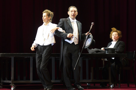 Theaterprobe 'Amazing Family' in Berlin