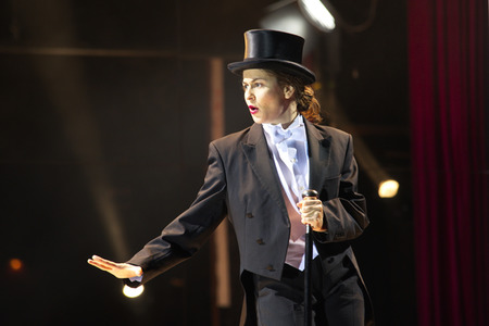 Theaterprobe 'Amazing Family' in Berlin