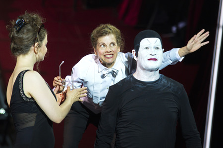 Theaterprobe 'Amazing Family' in Berlin