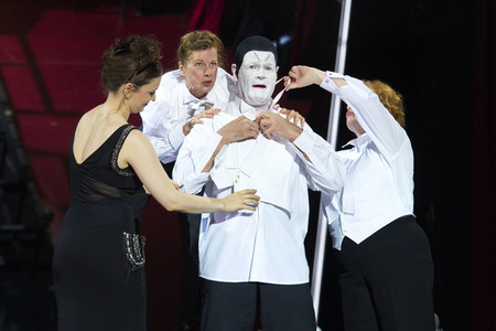 Theaterprobe 'Amazing Family' in Berlin