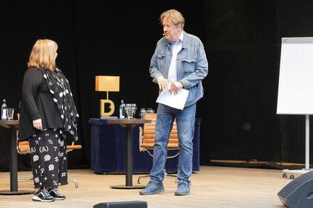 Talkshow 'Kachel & Mann - Die Talkshow für alle Wetterlagen' in Dresden