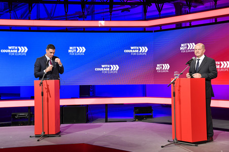 Pressestatement zum Auftakt des SPE Europa-Wochenendes 'Mit Mut. Für Europa' in Berlin