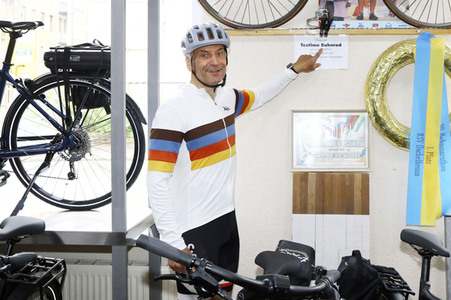 Fototermin mit Lutz Heßlich in Cottbus