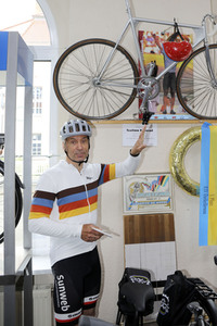 Fototermin mit Lutz Heßlich in Cottbus