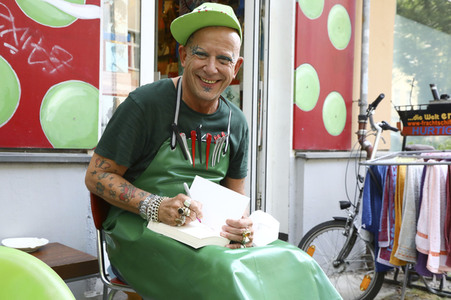 Fototermin mit Frank Schäfer in Berlin