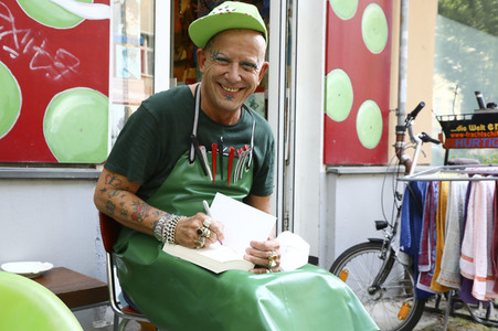 Fototermin mit Frank Schäfer in Berlin