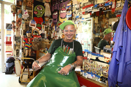 Fototermin mit Frank Schäfer in Berlin