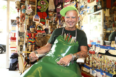 Fototermin mit Frank Schäfer in Berlin