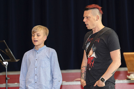 Proben zum Hope Jubiläumskonzert in Dresden