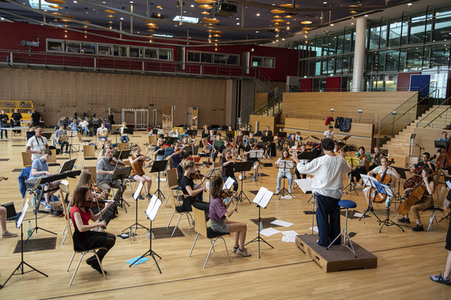 Proben zum Hope Jubiläumskonzert in Dresden