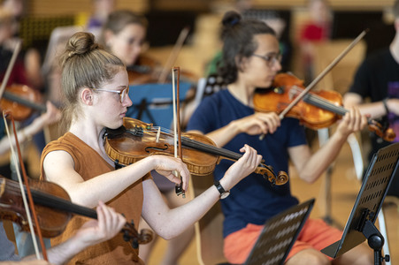 Proben zum Hope Jubiläumskonzert in Dresden