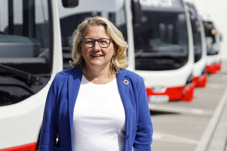 Inbetriebnahme der neuen Ladeinfrastruktur für Elektro-Busse