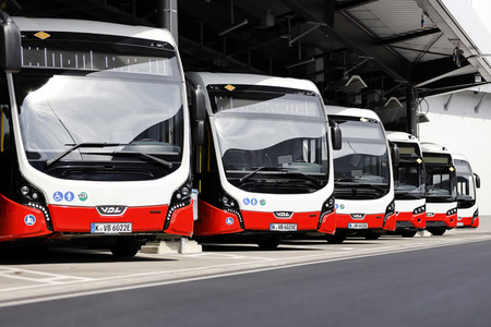 Inbetriebnahme der neuen Ladeinfrastruktur für Elektro-Busse