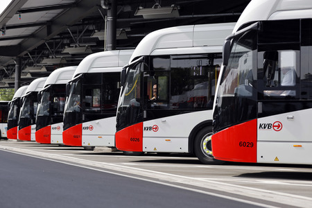 Inbetriebnahme der neuen Ladeinfrastruktur für Elektro-Busse