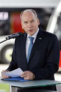 Inbetriebnahme der neuen Ladeinfrastruktur für Elektro-Busse