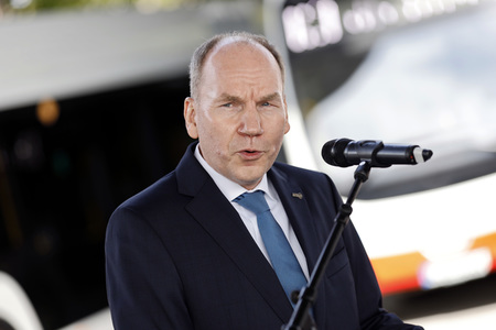 Inbetriebnahme der neuen Ladeinfrastruktur für Elektro-Busse