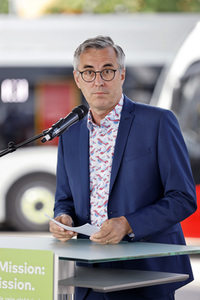 Inbetriebnahme der neuen Ladeinfrastruktur für Elektro-Busse