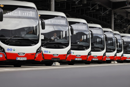 Inbetriebnahme der neuen Ladeinfrastruktur für Elektro-Busse