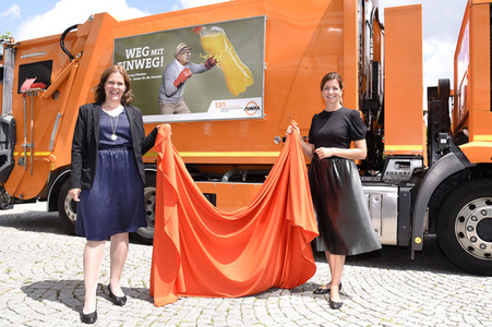 AWM-Kampagne 'Weg mit Einweg!' in München