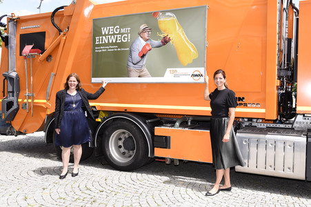 AWM-Kampagne 'Weg mit Einweg!' in München
