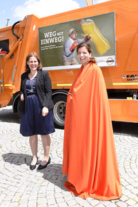 AWM-Kampagne 'Weg mit Einweg!' in München