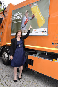 AWM-Kampagne 'Weg mit Einweg!' in München