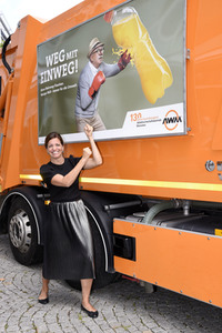 AWM-Kampagne 'Weg mit Einweg!' in München
