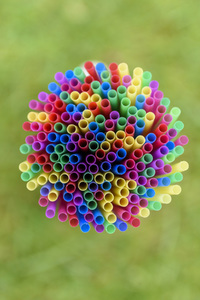 Symbolfoto Wegwerfprodukte aus Plastik