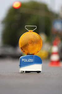 Symbolfoto Polizei-Bake