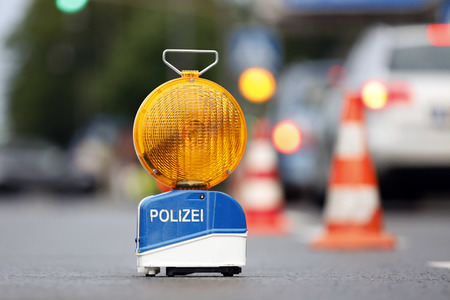 Symbolfoto Polizei-Bake