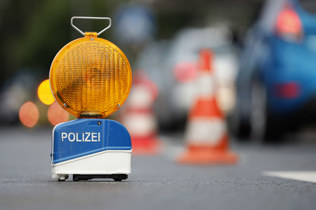 Symbolfoto Polizei-Bake