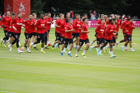 Trainingsauftakt des 1. FC Köln