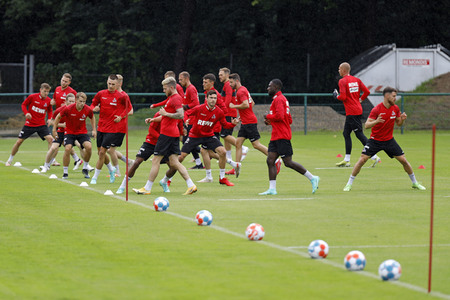 Trainingsauftakt des 1. FC Köln