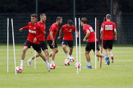 Trainingsauftakt des 1. FC Köln