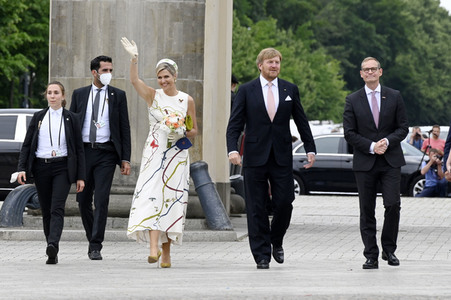 Fototermin mit König Willem-Alexander und Königin Maxima der Niederlande in Berlin