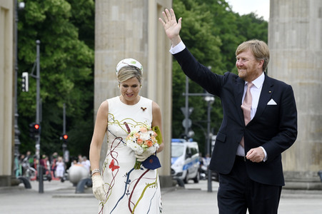 Fototermin mit König Willem-Alexander und Königin Maxima der Niederlande in Berlin