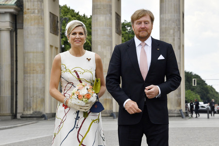 Fototermin mit König Willem-Alexander und Königin Maxima der Niederlande in Berlin