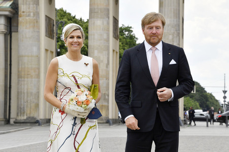 Fototermin mit König Willem-Alexander und Königin Maxima der Niederlande in Berlin