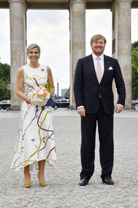 Fototermin mit König Willem-Alexander und Königin Maxima der Niederlande in Berlin