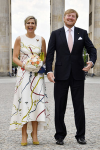 Fototermin mit König Willem-Alexander und Königin Maxima der Niederlande in Berlin