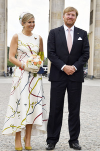 Fototermin mit König Willem-Alexander und Königin Maxima der Niederlande in Berlin