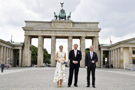 Fototermin mit König Willem-Alexander und Königin Maxima der Niederlande in Berlin