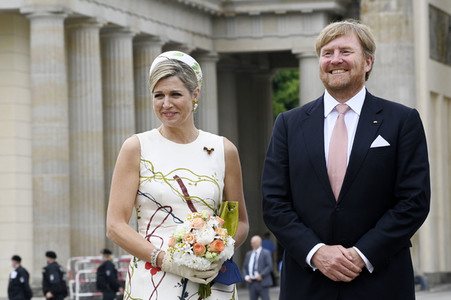 Fototermin mit König Willem-Alexander und Königin Maxima der Niederlande in Berlin