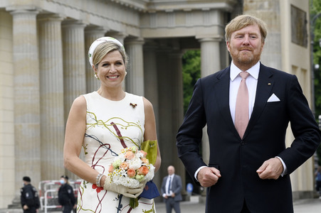 Fototermin mit König Willem-Alexander und Königin Maxima der Niederlande in Berlin