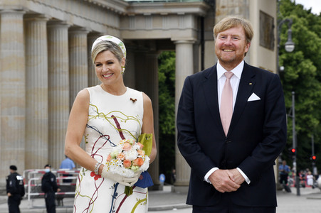 Fototermin mit König Willem-Alexander und Königin Maxima der Niederlande in Berlin